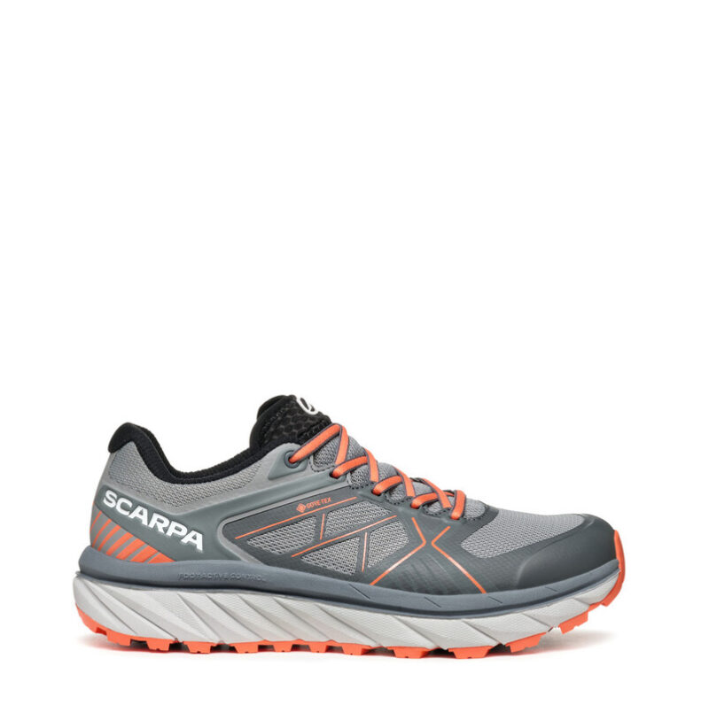 Scarpa Spin Infinity GTX Women's Gray Coral Red
