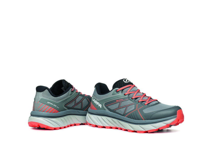 Scarpa Spin Infinity GTX Women's Gray Coral Red