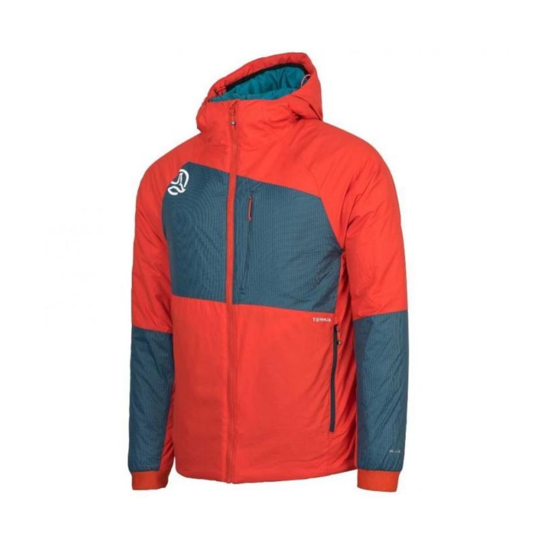 Ternua Kuantum Hood Men Jacket Orange Red