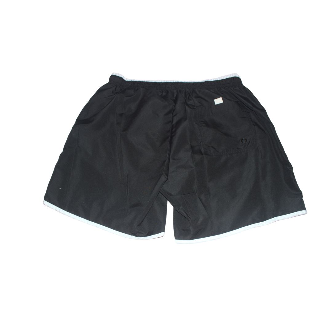 Self Batched Swimming Shorts Men