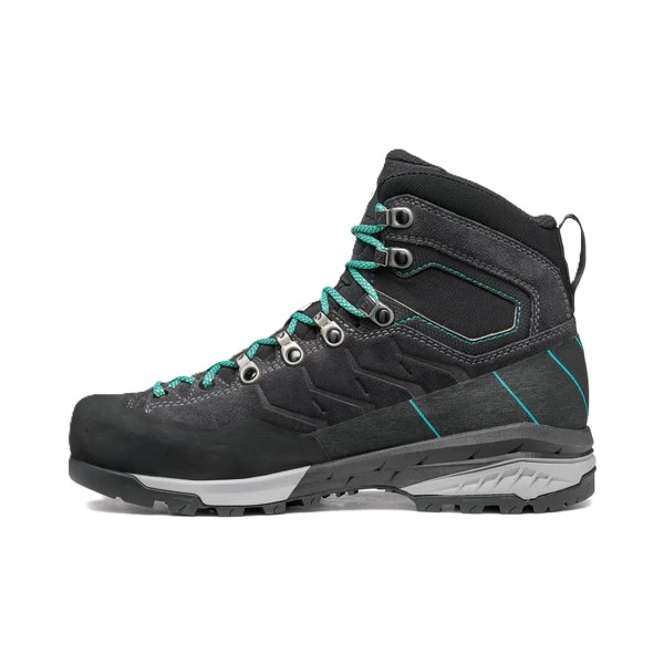 Scarpa Mescalito TRK GTX WMN Dark Anthracite Tropical Green – Obrázok 3