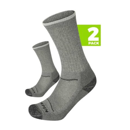 Ponožky_Lorpen _Merino-Hiker-2-Pack- Eco_grey_dohor.sk