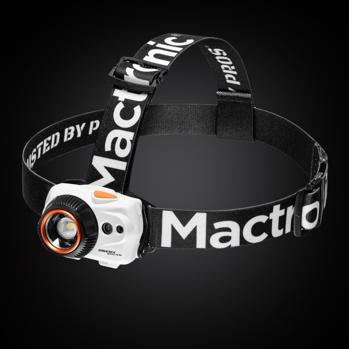 Čelovka  Mactronic MAVERICK white peak
