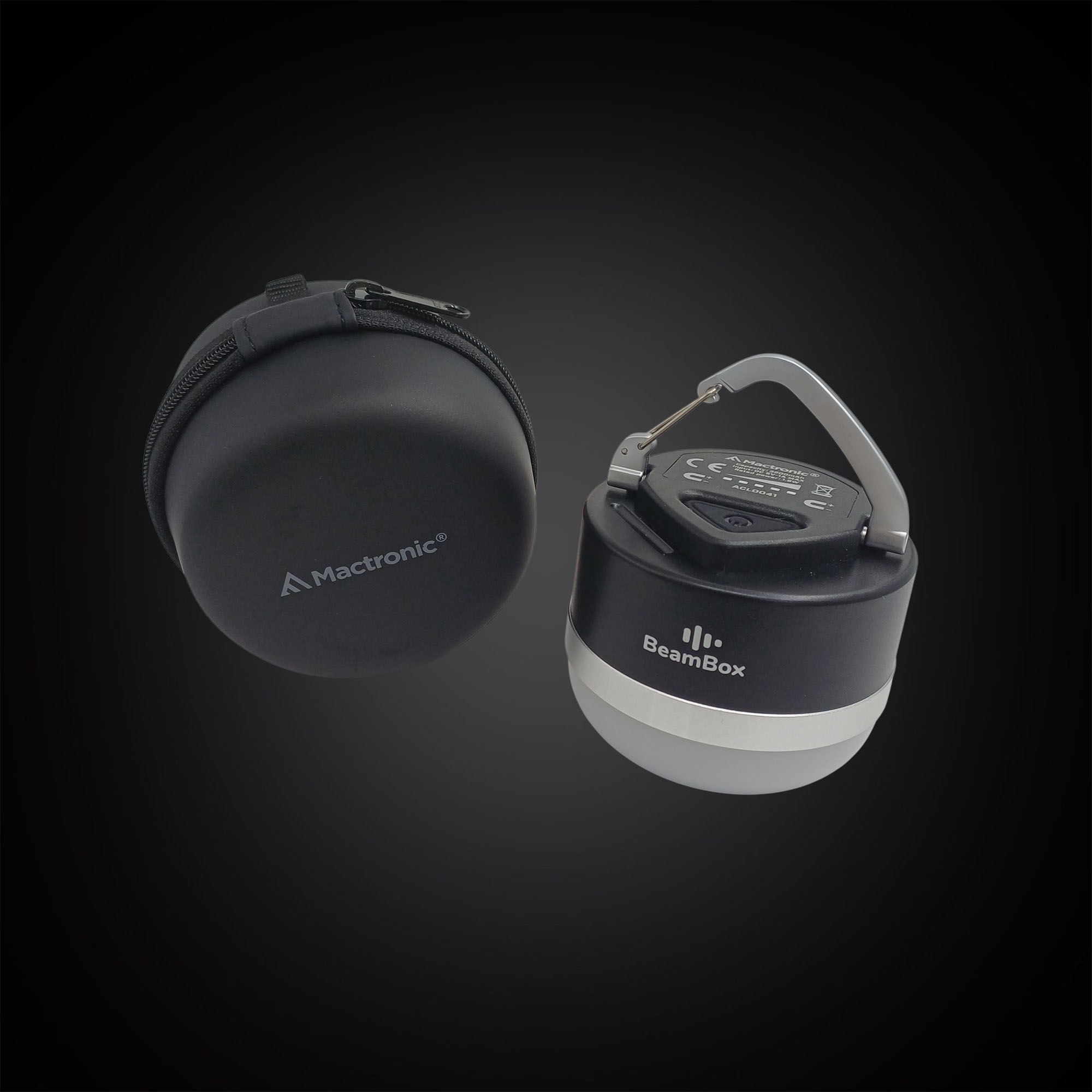 BEAMBOX kempingová lampa s reproduktorom 160lm